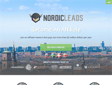 Tablet Screenshot of nordicleads.com